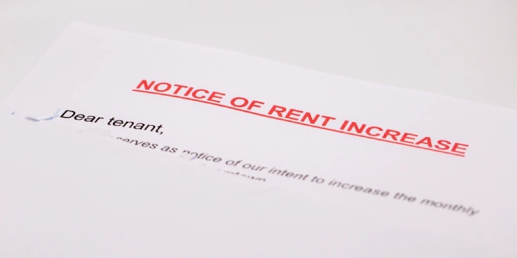 average rent increase per year london